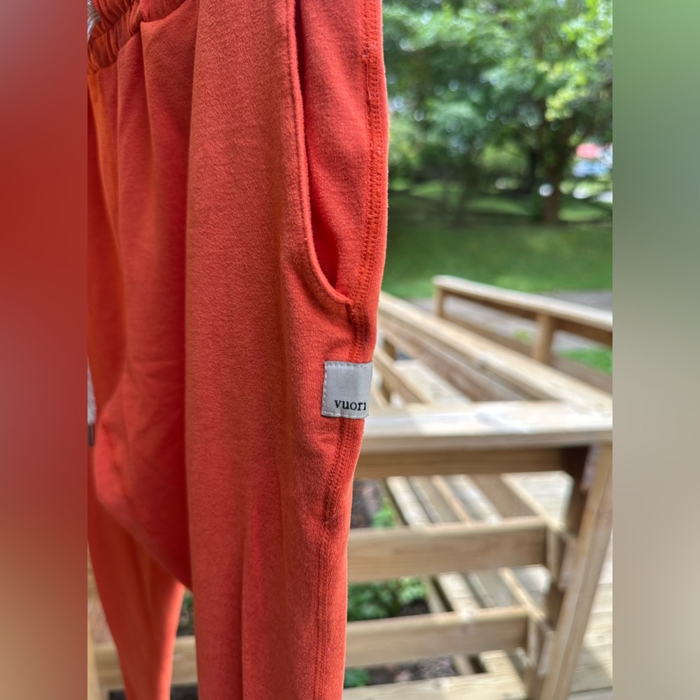 Vuori Orange Track Joggers - Picture 3 of 4